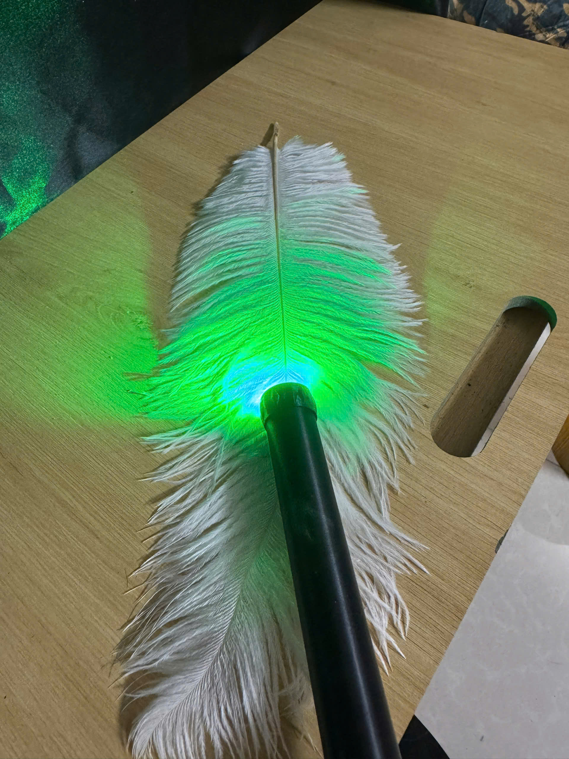 4-color smoke chopsticks turn into feathers - ảnh 4