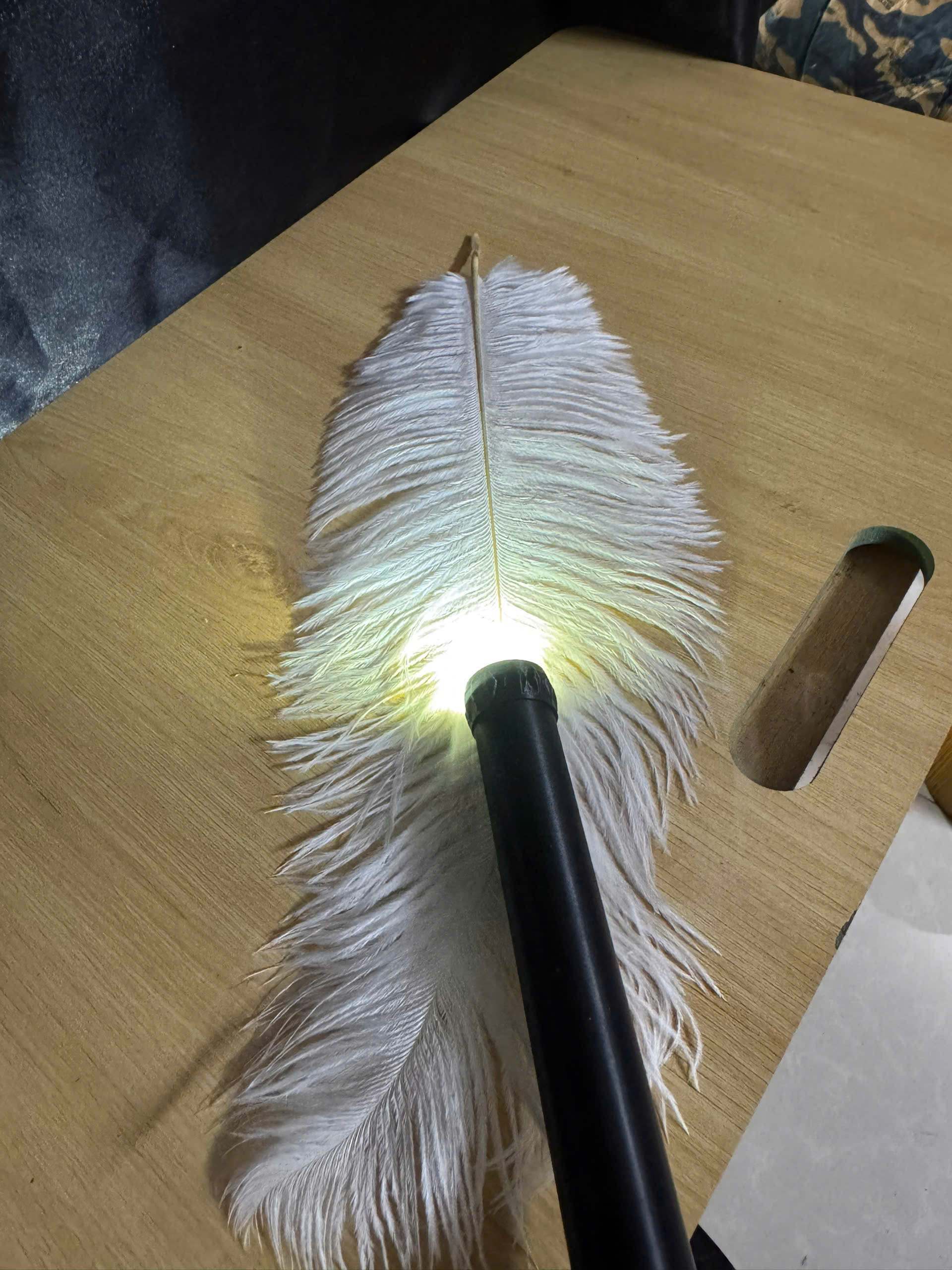 4-color smoke chopsticks turn into feathers - ảnh 5