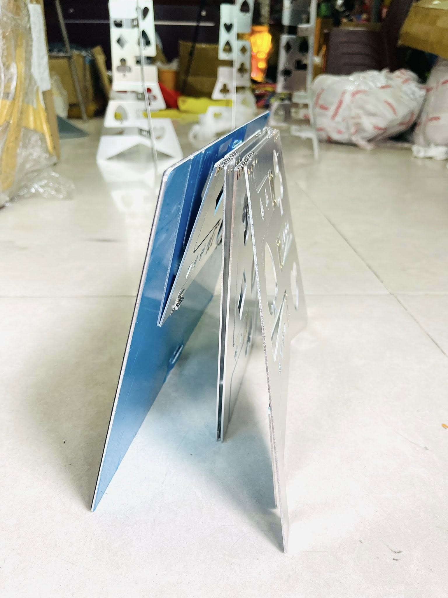 Premium Aluminum Folding Table - ảnh 2