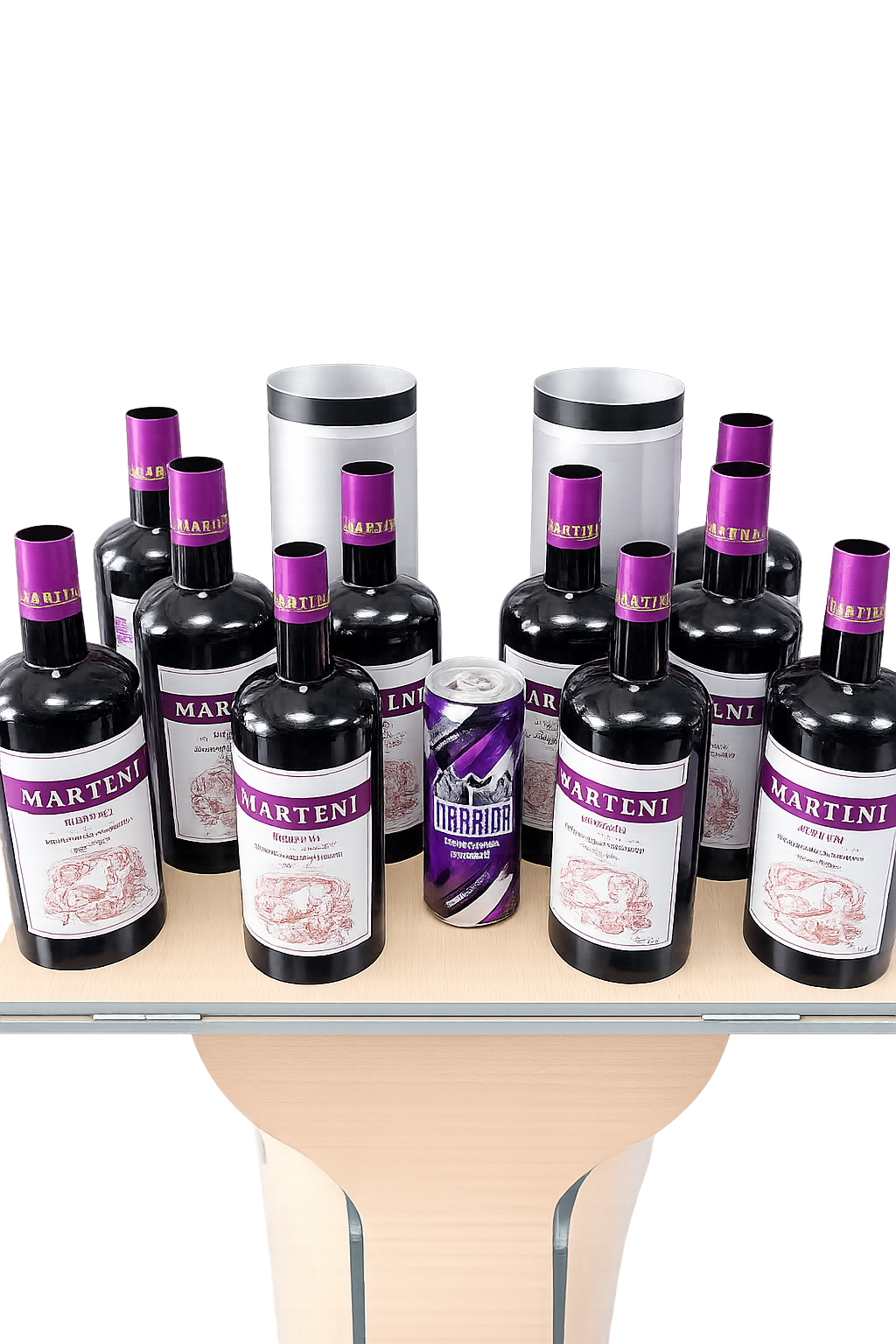 Set Appears 10 Bottles of Wine