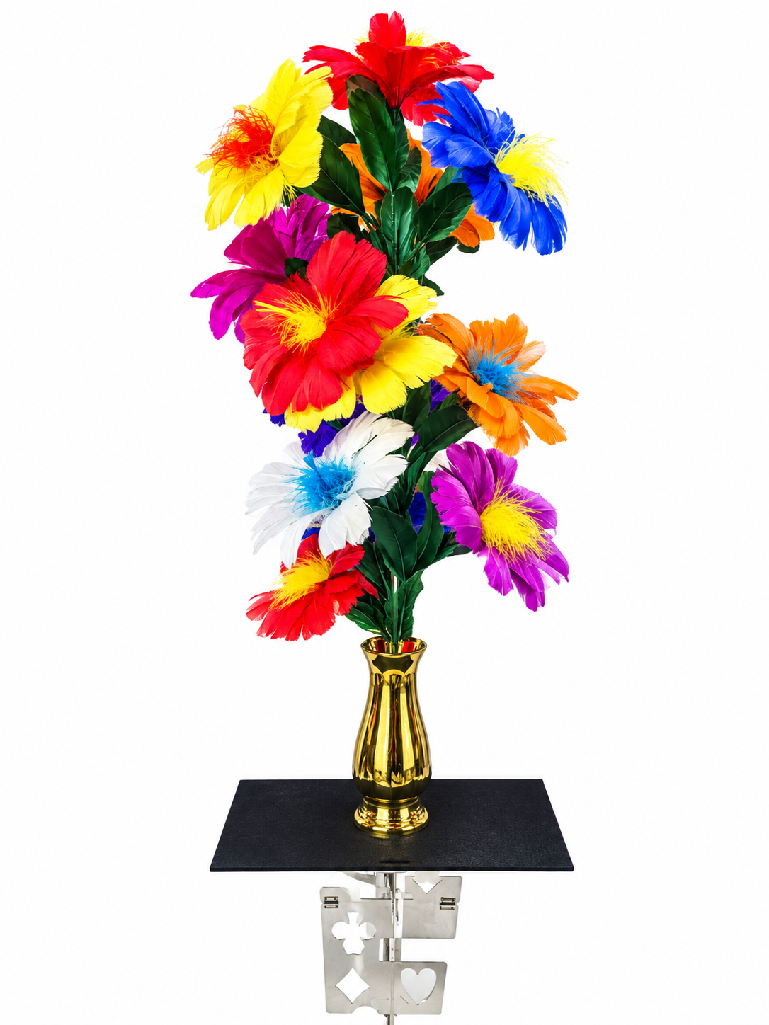 The Vase Appears with 14 Flowers